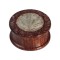 Grinder RoseWood Leaf Inlay, 2 Parti, O40mm