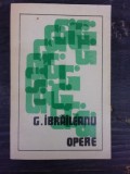 OPERE - G. IBRAILEANU