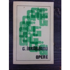 OPERE - G. IBRAILEANU