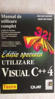 Chane Cullens, s.a. - Utilizare Visual C++ 4 (manual de utilizare complet), 1997 foto