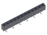 Conector şiruri pini mamă SAMTEC 12 PIN 2mm aurit SMT soclu
