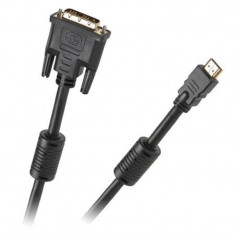 Cablu digital Cabletech KPO3701-3, DVI - HDMI, 3 m, Negru foto
