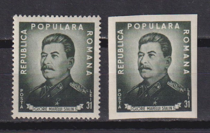 I. V. STALIN LP. 259 + 259A MNH