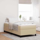 VidaXL Cadru de pat, gri verde deschis, 90x2190 cm, velur