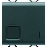 TIMER - 230V ac 50/60Hz - TYPE RELAY - 1NO 16A(AC1)/10A(AC15)250V ac - 2 MODULES - BLACK - CHORUS