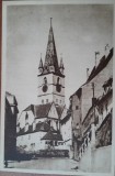 Carte postala, vedere din Sibiu, Republica Populara Romana