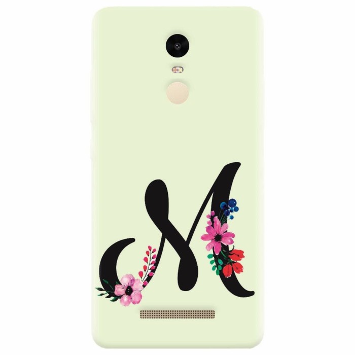 Husa silicon pentru Xiaomi Remdi Note 3, Litera M