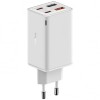 Incarcator Retea Baseus GaN6 Pro, 65W, 3.25A, 2 x USB-A - 2 x USB-C, Alb P10162701213-00
