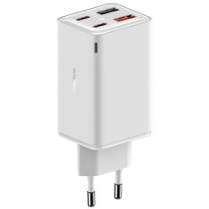 Incarcator Retea Baseus GaN6 Pro, 65W, 3.25A, 2 x USB-A - 2 x USB-C, Alb P10162701213-00