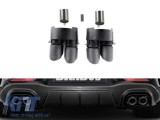 Set de capete din carbon tip BRBS potrivit pentru Mercedes A Design GT 4 Door Coupe X290 dupa 2019 Performance AutoTuning