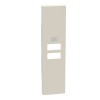 Placa priza USB pentru K4191AA, K4191AC, K4191CC 1M Living Now Bticino nisip KM13C