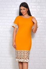 Rochie de Ocazie Simpatia Galben - 44Marimea