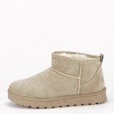 Ghete bej imblanite tip UGG 88-155 112, 41
