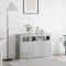 vidaXL Bufet Gri beton 116 x 30 x 75 cm Lemn compozit 3333879