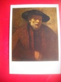 HOPCT 23328 FRATELE PICTORULUI- REMBRANDT 1606-1669 --MUZEE RUSIA - CP PICTURA --NECIRCULATA