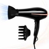 Cumpara ieftin Uscator de Par Professional Lora, Motor Ac de 2400 W, Ionizare, 2 Viteze si 3 Setari de Temperatura, Difuzor si Concentrator
