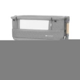 PATUT BEBE, KINDERKRAFT NESTE GROW, GRI DESCHIS LEMN