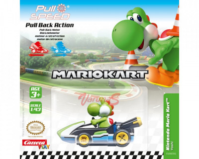 Carrera Masinuta de curse Pull&amp;amp;Speed, Mario Kart 8 &amp;ndash; Yoshi foto