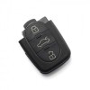 Carcasa Cheie Audi 3 Butoane Baterie 1616 CARGUARD - Compatibila Modele Audi - Fara Buton Panica