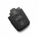 Carcasa Cheie Audi 3 Butoane Baterie 1616 CARGUARD - Compatibila Modele Audi - Fara Buton Panica