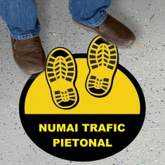 Marcaje pentru trafic pietonal foto