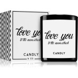 Candly &amp; Co. Love you to the moon and back lum&acirc;nare parfumată 250 g