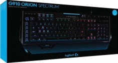 Tastatura Gaming Logitech G910 Orion Spectrum RGB, Mecanica, Iluminata Garantie foto