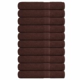 Cumpara ieftin Prosoape de sauna, FROGN, maro, 80x200 cm, 360 g/m&sup2;, 10 buc.