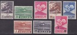 Islanda 1948/1954 vulcani MI 247-253/ 292 MNH - fara guma