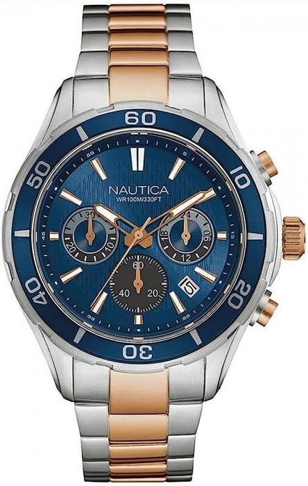 Ceas Barbati, Nautica, NST 12 NAD21508G - Marime universala