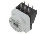 &Icirc;ntrerupător HEX/BCD Poz: 16 THT 80m&Omega;