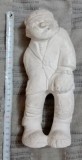 Statueta din ghips/ceramica nevopsita 25 cm. marinar docher