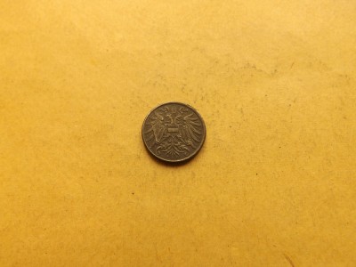 Austria 2 Heller 1918 - MA 3 foto