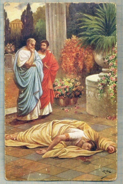 AD 272 C. P. VECHE -QUO VADIS ?- THE DEATH OF NERO -PATATA