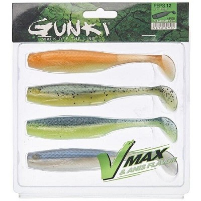 Kit Shad Gunki Peps II, Clear Water, 7cm, 4buc/plic foto