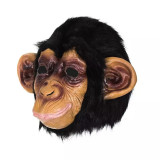 Cumpara ieftin Masca din latex model cimpanzeu, Gonga&reg; Negru