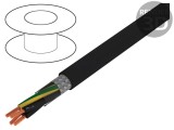 Cablu Ecranat PVC 4G1,5mm2 Tresă Cupru Cositorit