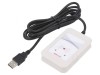 Cititor RFID USB cu Antenă 100mm Alb