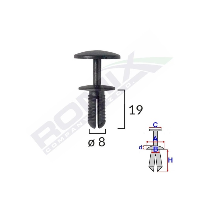 HUSA VOLAN PIELE ECOLOGICA PERFORATA NEGRU 44-48 CM UMBRELLA 96274