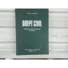 Drept Civil , Dr. Stanciu D. Carpenaru , 1971 foto