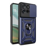Husa Motorola Moto G75 protectie camera Techsuit CamShield Series, albastru