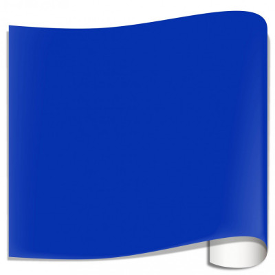 Autocolant Oracal 641 mat albastru stralucitor 086, 2 m x 1.26 m foto