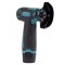 Unghiular, 12 V, 800 W, 11000 rpm, 100 mm, albastru