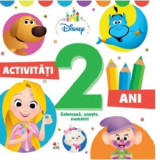 Disney. Activitati 2 ani. Coloreaza, uneste, numara - Disney