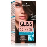 Schwarzkopf Gliss Color Culoare permanenta pentru par culoare 4-0 Natural Dark Brown 1 buc
