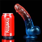 Dildo Realistic Dazzle Studs, Multicolor, 20 cm, Lovetoy