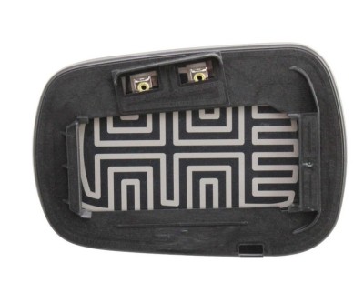 Geam oglinda Ford Fiesta (Jhs), 01.2002-09.2008, Ford Fusion (Jus) 2002-2012, Dreapta, Crom, Cu incalzire, Convex, BestAutoVest versiuni cu oglinda n foto