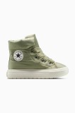 Converse cizme de iarnă Chuck Taylor All Star Elements Boot culoarea verde, A14275C