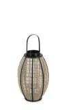 Cumpara ieftin Felinar natur negru Hamir &Oslash;30x49,5h