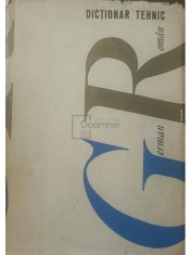 Constantin Marin (red.) - Dictionar tehnica german-roman (Editia: 1966) foto